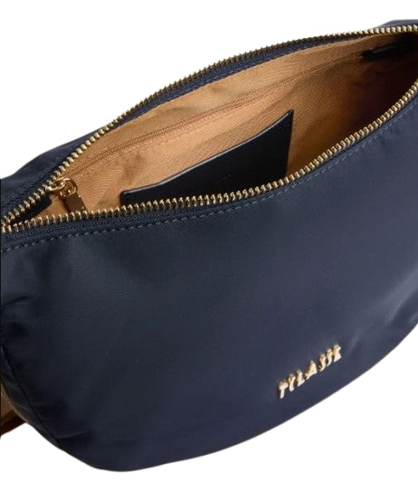 Alviero Martini  Tracolla Mezzaluna piccola Nylon  L GZ67 9762 Col. 0100 Midnight B