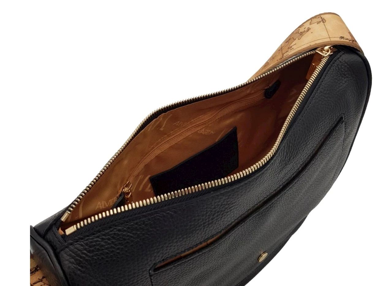 Alviero Martini 1A Classe Chic Soul Sottospalla Hobo LC42 8630 Col 0001 Nero