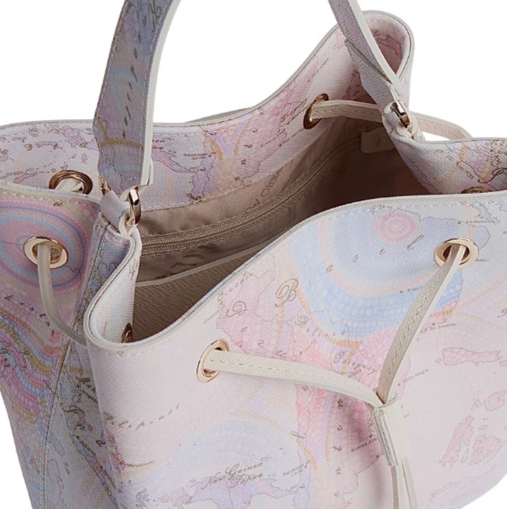 Alviero Martini 1A Classe Secchiello Geo Dots Art C/Tracolla L LE70 9922 Col 0028 Multicolor