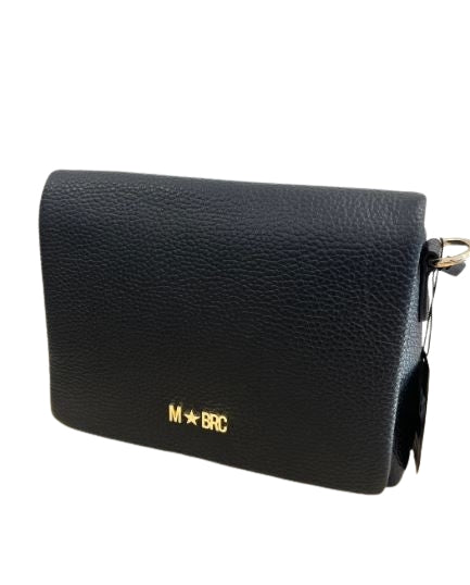 M BRC Borsa A Tracolla in Pelle Linea Piuma T159  Colore  Nero
