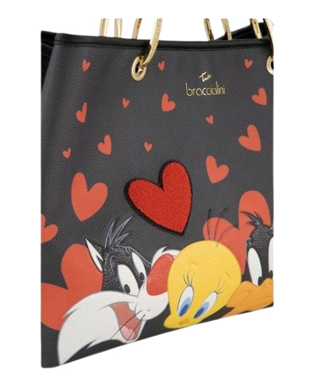 BRACCIALINI TUA Borsa a mano Tg. L  Looney Tunes Beth LT Allfriend