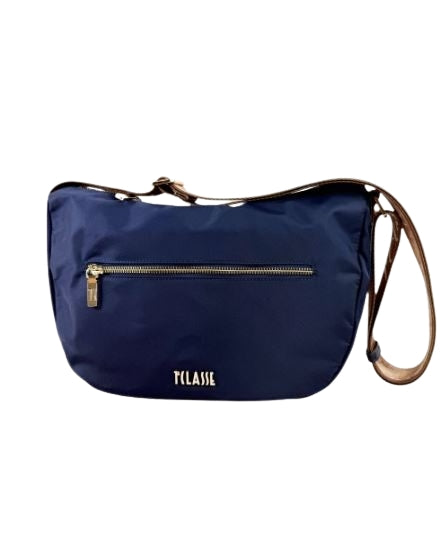 Alviero Martini 1a Classe  Tracolla mezzaluna grande Nylon  L LB84 9762 Col.  0100 Midnight  B