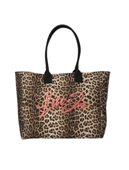Liu Jo Borsa  Shopper in  cotone TOTE VA6191 T546A Col. V9789 Animalier