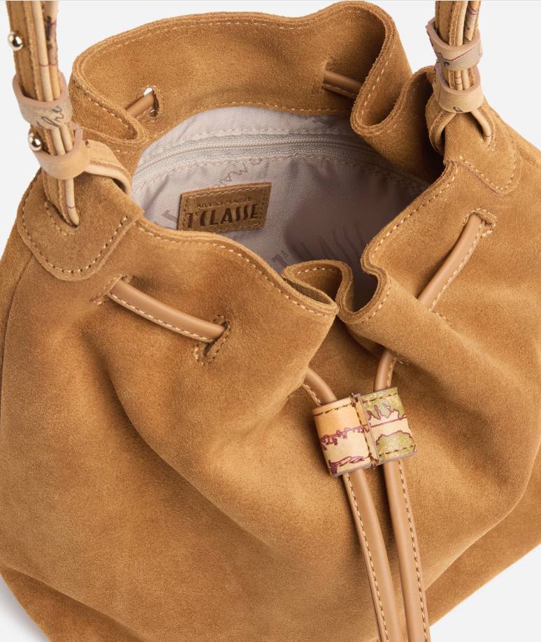 Alviero Martini 1A Classe Tribal LeatherSecchiello C/Tracolla L LE96 8646 Col. 0970 Tobacco