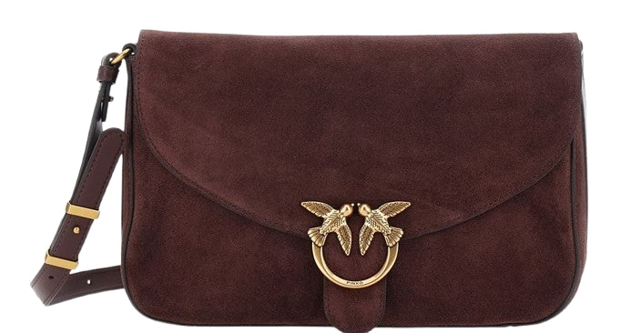 Pinko Borsa LOVE SATCHEL   CLASSIC  107655 AOF6 SUEDE BORGOGNA