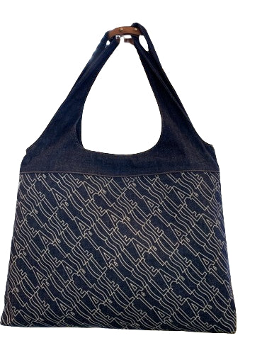Alviero Martini 1A Classe Sottospalla Hobo LM LD03 9888 Col 0154 Blue Jeans