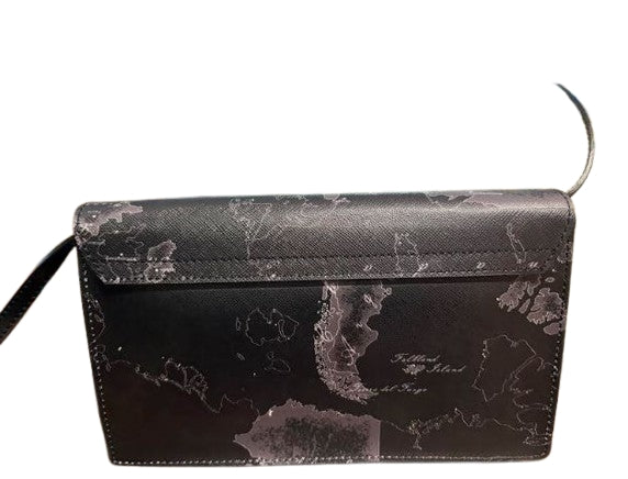 Alviero Martini 1A Classe Pochette   patta e  tracolla L PQ93 9713 Col. 0001 Black