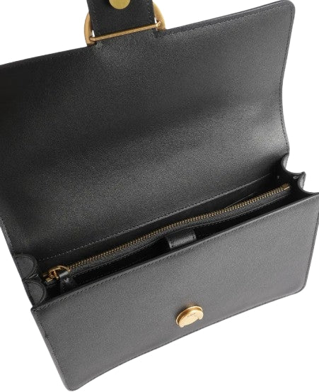Pinko Borsa Love One Classic Pelle  Liscia Black D.C.
