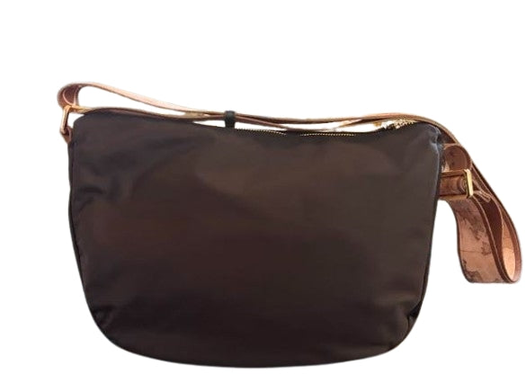 Alviero Martini 1A Classe Borsa Mezzaluna  grande a Tracolla   L LB84 9762 Col. 0001 Black