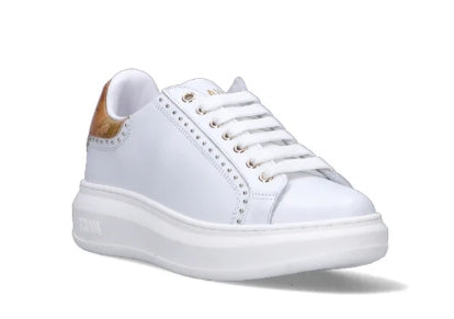 Alviero Martini 1A Classe Sneaker In Pelle N 1186 578A Col 0900 Bianco