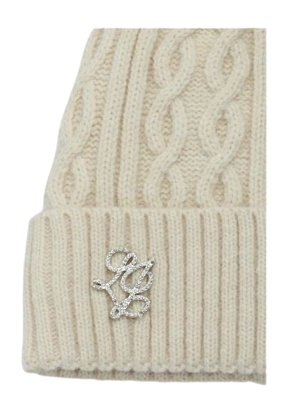 Liu Jo  Beanie   con applicazioni 2F6027 MAA06 Col. 00192 Burro