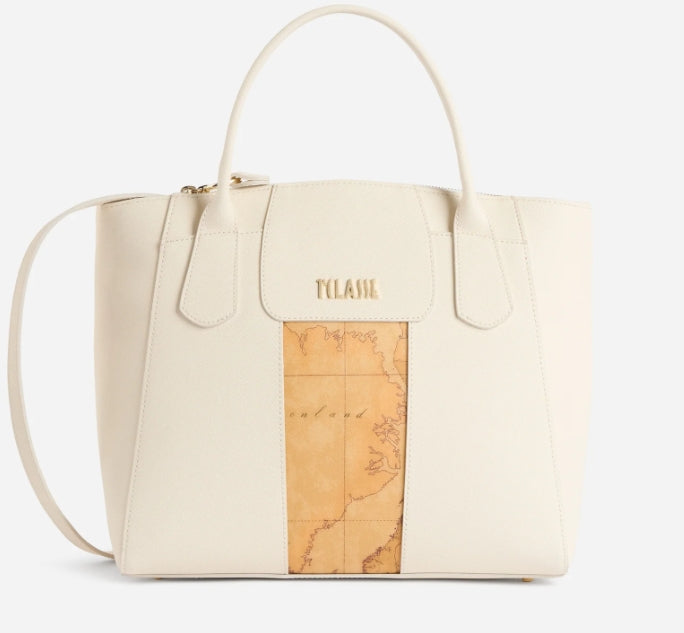 Alviero Martini 1A Classe Bloom City Borsa A Mano C/Tracolla L LD25 9407 Col 0905 ivory