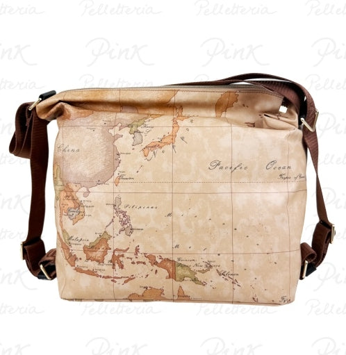 Alviero Martini 1A Classe Borsa a spalla Doppia Portabilità Higland Soft LD35 S578 548 Col Nero