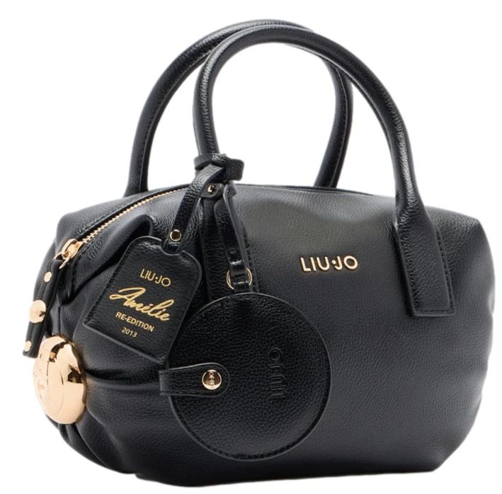 Liu Jo ECS S Bowler Bauletto C/Tracolla rimuovibile AMELIE AF5028 E0058 Col Nero