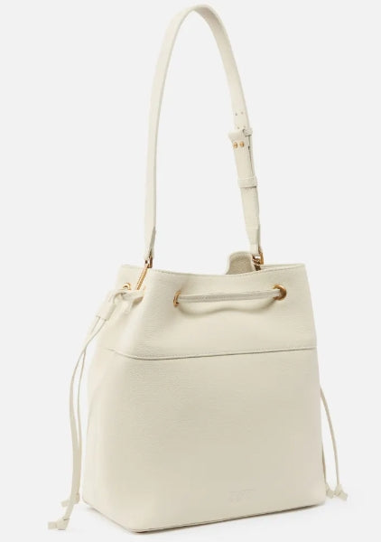 Pinko Borsa Secchiello Classic 104305 Vera Pelle Colore White