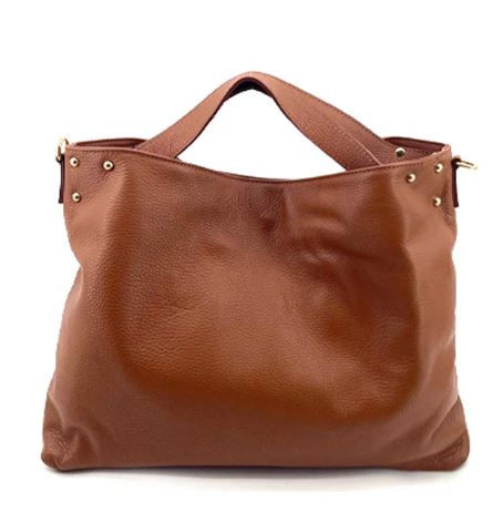 MBrc Borsa in pelle Linea Obona G072 Marrone