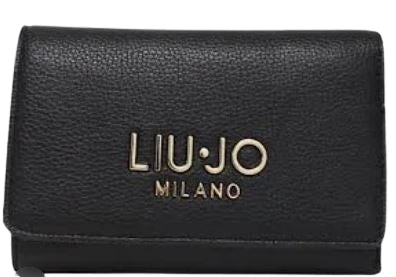 Liu Jo   Portafoglio  ECS M  TRIFOLD  CALIWEN  AF5172 E0058 Col. 22222 Nero