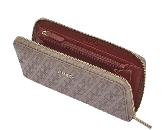 Liu Jo Portafoglio  Caliwen  ECS XL Zip Around  AF6170 E1141 Col.71409 Mocha