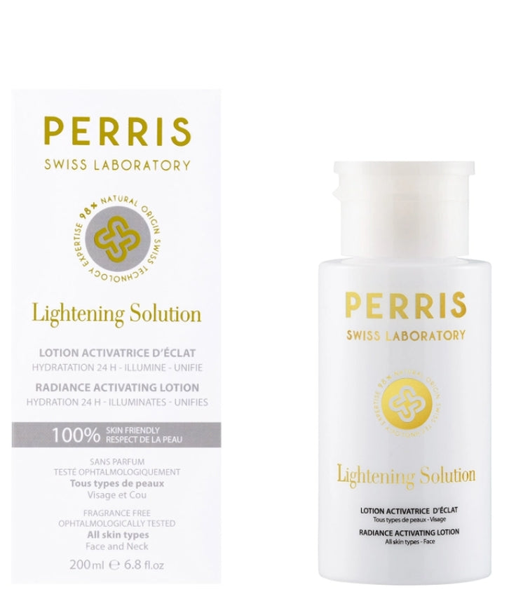Perris Swiss Laboratory Lotion Activatrice D'Eclat 200 Ml Tonico Viso Illuminante