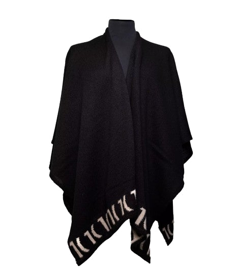 Mantella Alviero Martini  Logo Ciniglia  K P069 1667 Col. 0001 Black