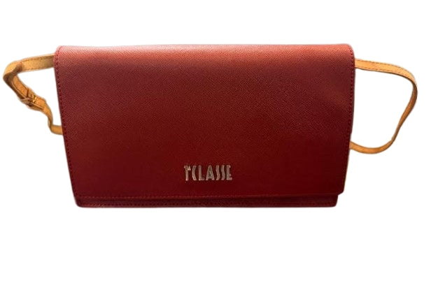 Alviero Martini 1A Classe Pochette Patta E Tracollla PN04 9407 Col 0313 Rosso Acero