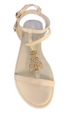 Patrizia Pepe Sandali In Pelle PPJ326.27 Bianco