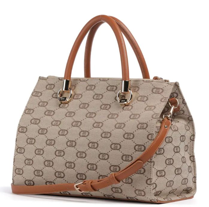 Liu Jo Borsa A Mano S Satchel  Manhattan  AA5163 Col. 60924 Natural