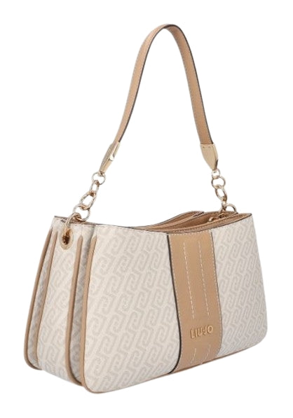 Borsa Liu Jo a spalla   EMATITE S Crossbody  AA6107 E1118 Col. C3920  Naturale/dk