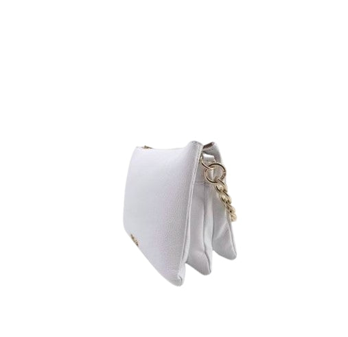 M BRC Borsa A Tracolla in Pelle Linea Piuma C162 Colore  Bianco