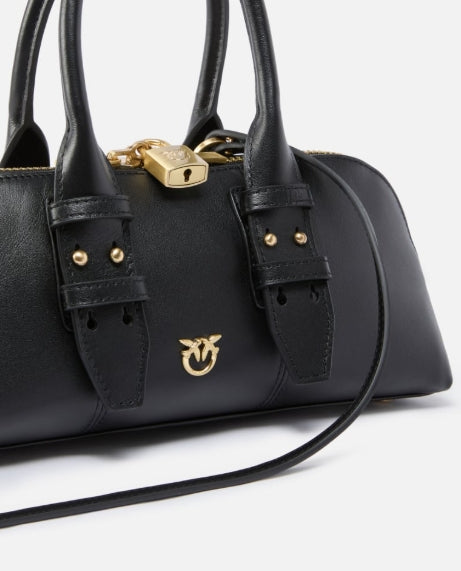 Pinko  Borsa  Bowling Baguette Nero