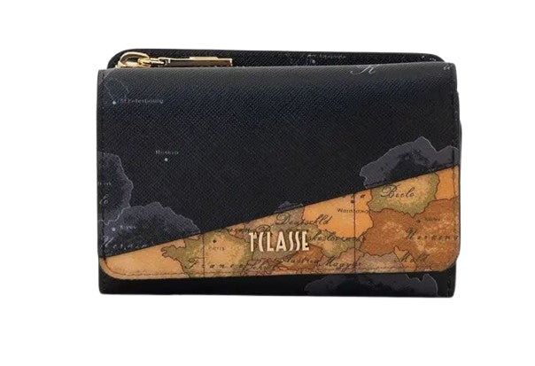 Alviero Martini 1A Classe Portafoglio Bifolder Medio LM PR11 MIXG Col. 0001 Black
