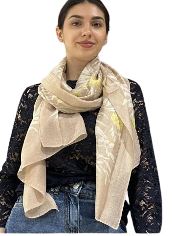 Liu Jo  Stola Flower Zebrata 2A6032 T2738 Col. 0005  Naturale