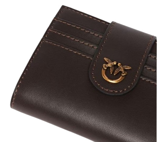 Pinko Portafoglio Multi Pockets  Wallet Marrone
