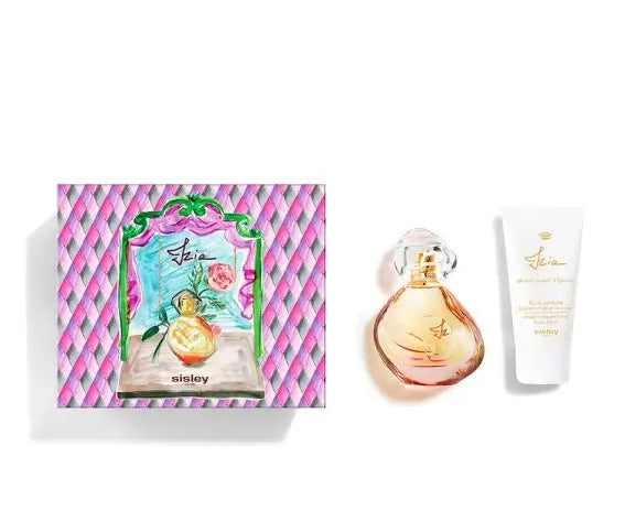 Sisley IZIA Edp 30 ml +Fluide Corps 50 ml  Coffret  Luke Edward Hall