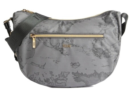 Alviero Martini 1a Classe Hightland Tracolla a Mezzaluna LD37 9449 Col 0030 Dark Grey