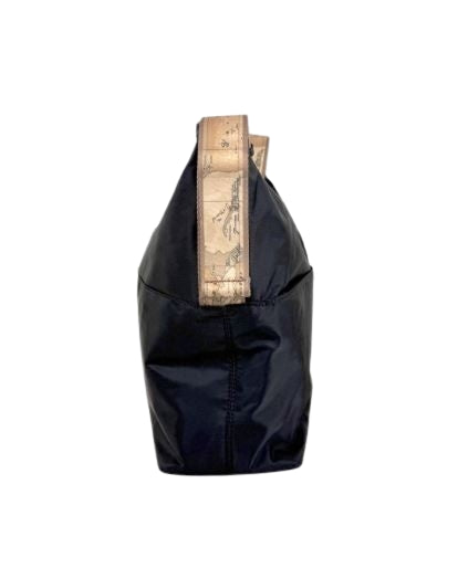 Alviero Martini Sottospalla Breeze Nylon Hobo L LE46 9762 Col.0001 Black