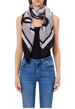 Liu Jo Ecs Foulard   PORTALOGO 2F6068 T2745 Col. 22222  Nero