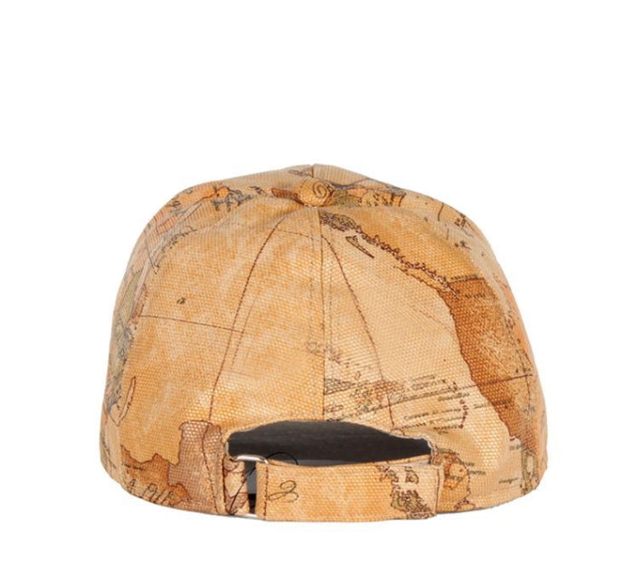 Alviero Martini 1A Classe Cappello Baseball Donna Canvas TG S Geo Classic L H233 9431 Natural