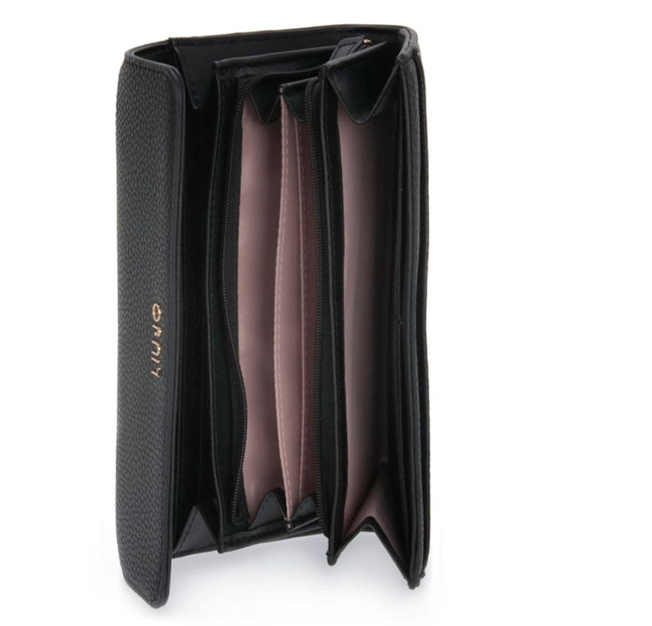 Liu Jo Portafoglio Donna ECS XL Bifold Caliwen NF2213 E0086 Nero