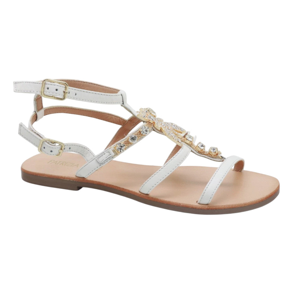 Patrizia Pepe Sandali PPJ329.06 Bianco Donna