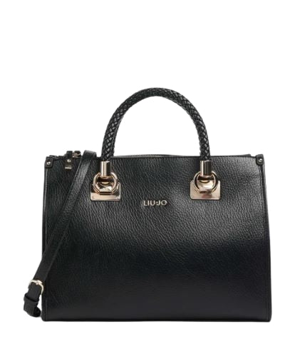 Borsa  Liu Jo  M Satchel Manh AF5008 E0027 Col. 22222 Nero