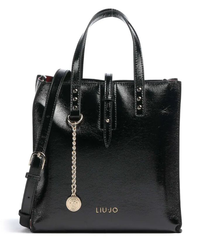 Liu Jo Borsa Shopping C/Tracolla ECS M Tote DOBA  AF5026 E0452 Col. 22222 Nero