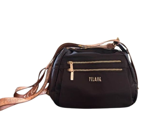 Alviero Martini 1a Classe  Nylon Tracolla Tripla Portabilità Nylon L LF94 9762 Col. 0001 Black