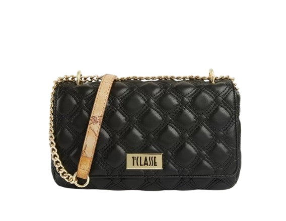 Alviero Martini 1a Classe Tracolla Con Patta Matelassé L LA66 9143 Col 0001 Nero