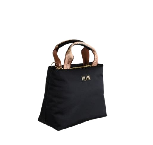 Alviero Martini 1A Classe Borsa A Mano piccola  nylon C/Tracolla staccabile L LD23 9107 Col. 0001 Black