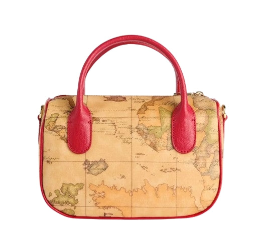 Alviero Martini 1A Classe Heritage Geo Bauletto C/Tracolla Staccabile LC16 G616 Hibiscus
