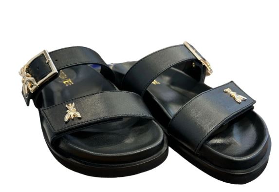 Patrizia Pepe Ciabatta Doppia Fibbia PPJ323.01 Colore Nero