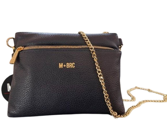 M BRC Massimo Braccialini Borsa In Pelle Jolly  Tracolla C604 Doll Blu