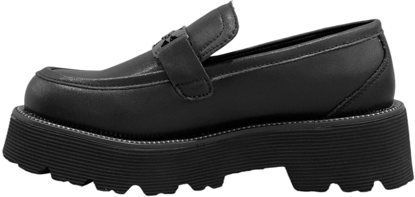 Patrizia Pepe Mocassino Pelle Con logo Fly  PPJ887.01 Nero