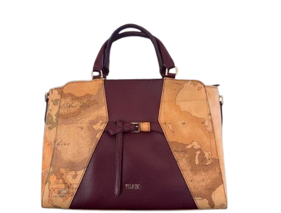Alviero Martini 1A Classe Borsa A Mano C/Tracolla staccabile  L LG08 G654 Col. 0304 Burgundy